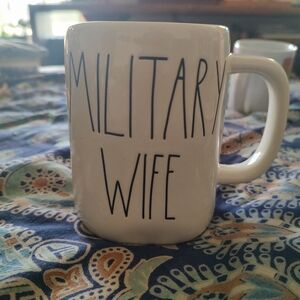 Rae Dunn Military wife Mug